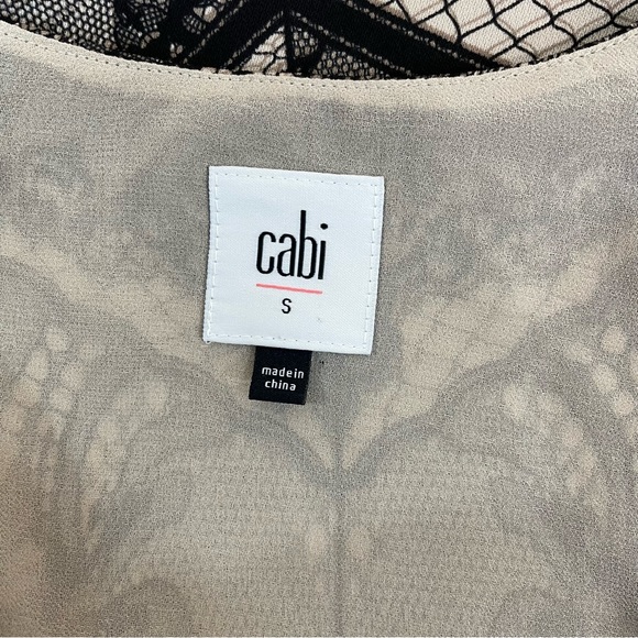 Cabi Monaco Lace Print Tank Top - Picture 5 of 7